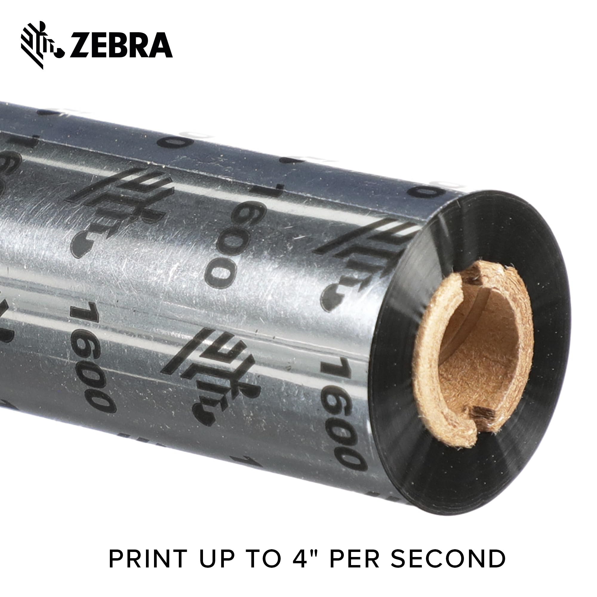 Ribbon Printing Machine ZX Premium Resin Enhanced Wax Ribbon For